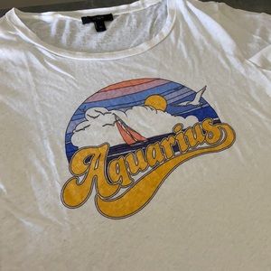 J.Crew Zodiac Aquarius Tee
